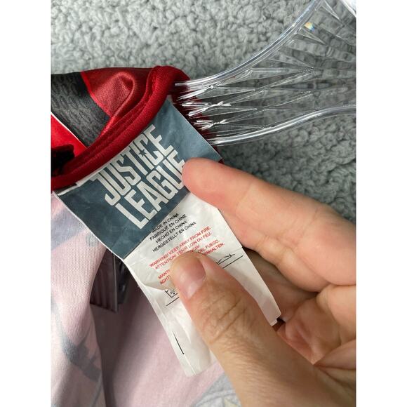 Flash Costume Childrens Size Large DC Comics Justice League Rubie's - Picture 8 of 11